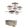 Multi-functional kitchen cookware set, home soup and stir-frying pot combination, durable and practical, daily essential HR172-1 details Picture